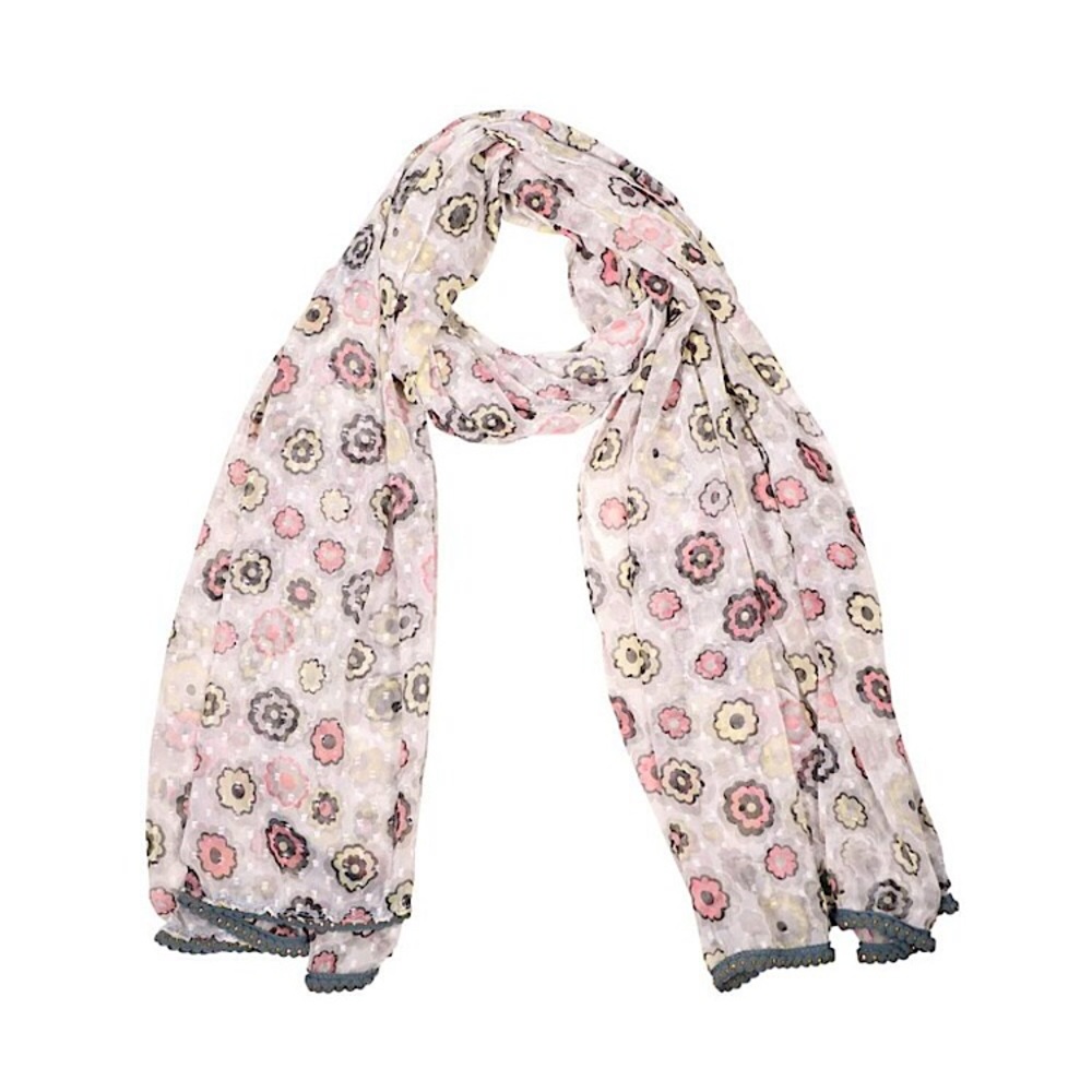NWOT Myra Bag Chiffon Floral Oversize Summer Scarf 🌼🌸